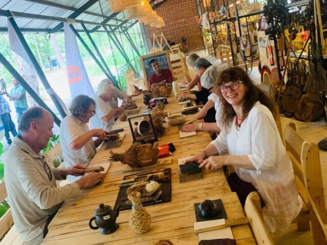 Coconut Shell Craft Workshop in Sigiriya: A Hands-On Sustainable Experience