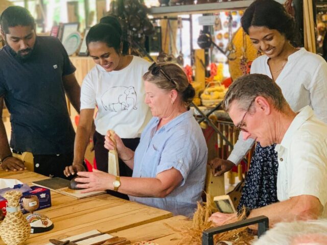 Coconut Craft Workshop Sigiriya: A Hands-On Village Experience at Impact Center by ZeroPlastic